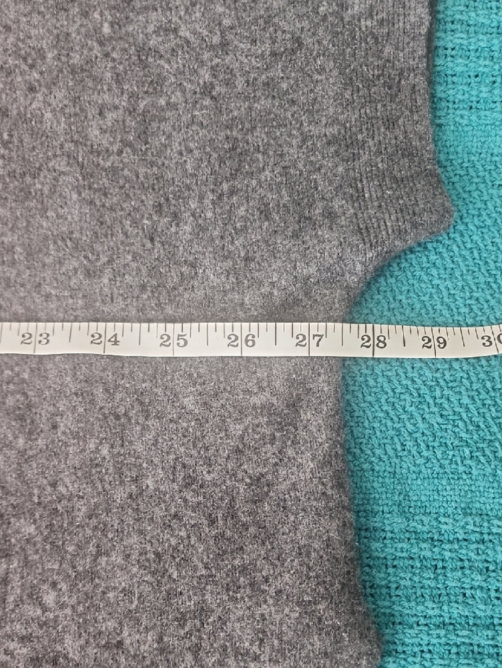 Lusso Dark Grey Open-Front Cashmere Cardigan - Picture 5 of 7
